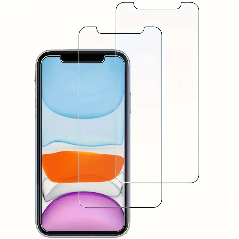 2 adet Şeffaf Ekran Koruyucu Temperli Cam Film iPhone Modelleri İçin