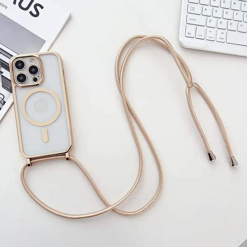 Mıknatıslı Şeffaf Telefon Kılıfı ile Uyumlu, 11’den 16 Pro Max’a Kadar iphone Modelleri için Uygun, Yumuşak Kapaklı